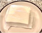 レンチンおつまみ♪ペッパーチーズ豆腐作り方1写真