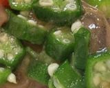 おくらとめかぶのお茶漬け和え作り方1写真