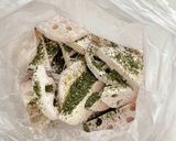 蓮根と薩摩芋の青のり焼き作り方3写真
