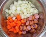 煎り大豆でミネストローネ♪作り方2写真