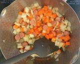 煎り大豆でミネストローネ♪作り方3写真