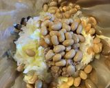 朝混ぜるだけ☆簡単大豆いっぱいおにぎり作り方3写真