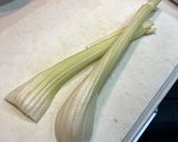 自家製即席ヤンニョムで セロリのキムチ作り方1写真