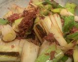 簡単!長ネギとコンビーフの炒め物作り方5写真