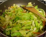 キャベツとコンビーフの簡単野菜炒め作り方2写真