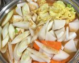 牛肉のヨーグルト漬け*味噌キムチ鍋作り方6写真