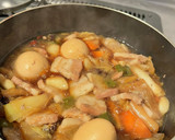 豚バラと野菜の角煮　〜管理栄養士まゆみ〜作り方3写真