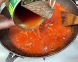ベーコンと玉ねぎの簡単トマトソースパスタ作り方5写真
