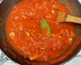 ベーコンと玉ねぎの簡単トマトソースパスタ作り方6写真