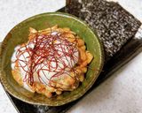 キムチと納豆混ぜ混ぜ♪海苔巻きで旨し！作り方3写真