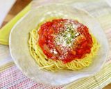 ベーコンと玉ねぎの簡単トマトソースパスタ作り方11写真