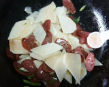長芋とカルパス炒め。おうちで簡単中華作り方12写真