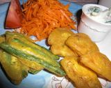パコラ　＊インドの野菜天ぷら作り方5写真