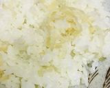 市販カツオのたたき●落とし玉子のたたき丼作り方1写真