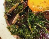 市販カツオのたたき●落とし玉子のたたき丼作り方3写真
