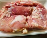 珍味・ラー油ポン酢で鶏皮作り方2写真