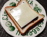 ひじき煮チーズトースト作り方1写真
