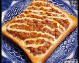ひじき煮チーズトースト作り方4写真