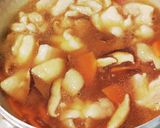 簡単☆胃腸に優しい　鶏もも肉の治部煮風作り方7写真