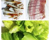 ちくわベーコンとレタスのホットサラダ作り方1写真