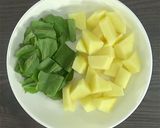 後引く美味しさ♡ほうれん草のポテトパフ作り方1写真