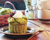 おうちパーティー★米粉で抹茶マフィン作り方11写真