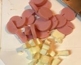 ポテトパスタのチーズ入りマヨネーズサラダ作り方4写真