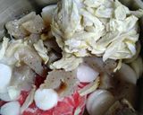 豚肉のもつ煮風作り方1写真