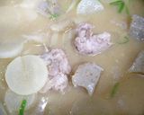 豚肉のもつ煮風作り方6写真