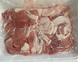 豚こま肉のカリカリチーズステーキ作り方1写真