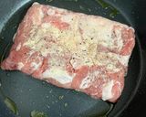 豚こま肉のカリカリチーズステーキ作り方7写真
