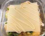 肉じゃがリメイク！レンジでキッシュ風♪作り方5写真