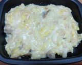 冬レシピ＊お餅ホワイトソースのグラタン作り方3写真