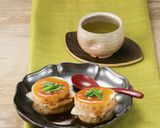 簡単★長芋と豚バラの重ね蒸しあんかけ作り方7写真