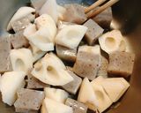 蓮根とこんにゃくのピリ辛煮作り方4写真