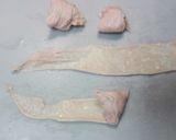 茄子と鶏皮ボールの酢豚風作り方2写真