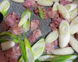 長ネギとベーコンのレモン醤油パスタ作り方4写真