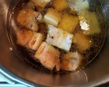 塩角煮ご飯作り方4写真