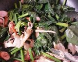 簡単♪ほうれん草と舞茸のコク旨炒め作り方6写真