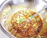 韓国風 ユッケのタレ作り方1写真