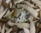 無水鍋でペンネと白菜のミルクスープ作り方2写真