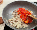 旨辛！豚ひき肉とキムチの野菜炒め作り方3写真