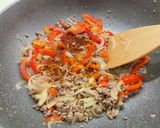 旨辛！豚ひき肉とキムチの野菜炒め作り方4写真