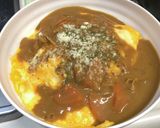 カレーソースオムライス♪カレーの残りで♪作り方12写真