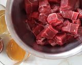 フライパンと炊飯器でスペイン風牛肉煮込み作り方2写真