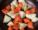 お手軽 にんじんとじゃがいもの煮っ転がし作り方7写真