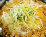 チキンラーメン●とき玉チーズ作り方1写真