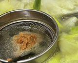 ネギ香る　キャベツと大根とお麩の味噌汁作り方6写真