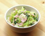 簡単美味！三つ葉のポテトサラダわさび風味作り方6写真