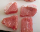 豚肉と大豆のタンパク質たっぷりクリーム煮作り方1写真